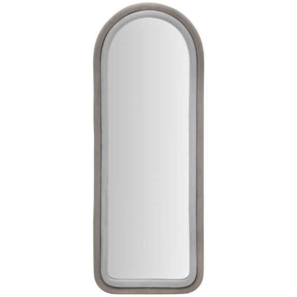 Miroir mural en velours Cloé 60 x 4 x 160 cm