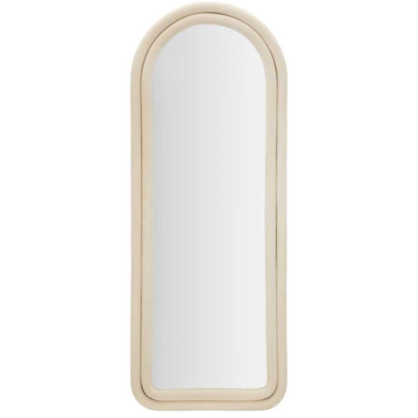 Miroir mural en velours Cloé 60 x 4 x 160 cm