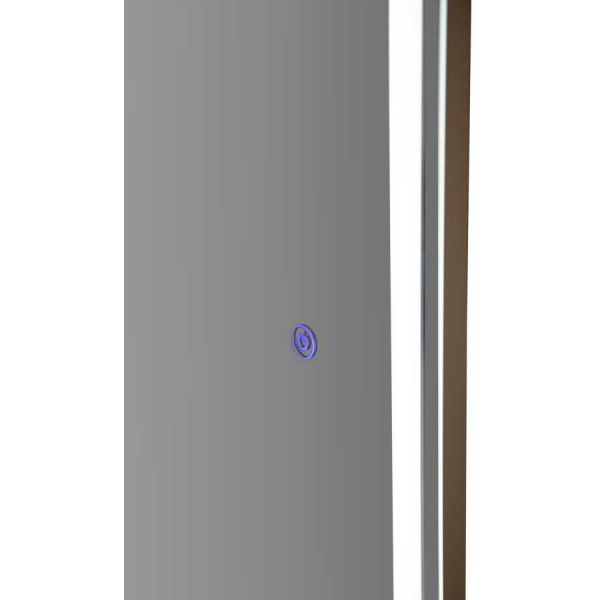 Miroir murale ovale avec bandeau led 3 couleurs 50 x 160 cm - 7