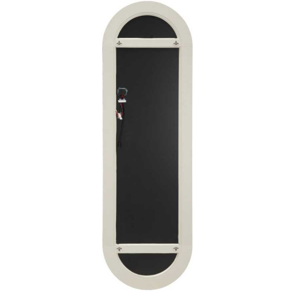 Miroir murale ovale avec bandeau led 3 couleurs 50 x 160 cm - 169
