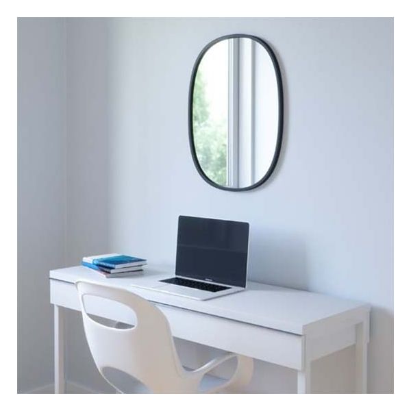 Miroir ovale 45,7 x 61 cm Hub - 7