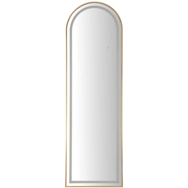 Miroir sur pieds avec bandeau led 3 couleurs Marcia - 149