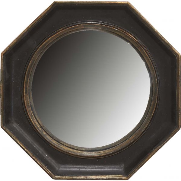 Miroir sorcière convexe en polyrésine 19 cm Octo