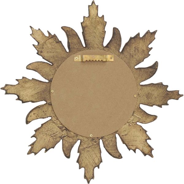Miroir de sorcière en polyrésine Soleil 31 cm - DUT-0107