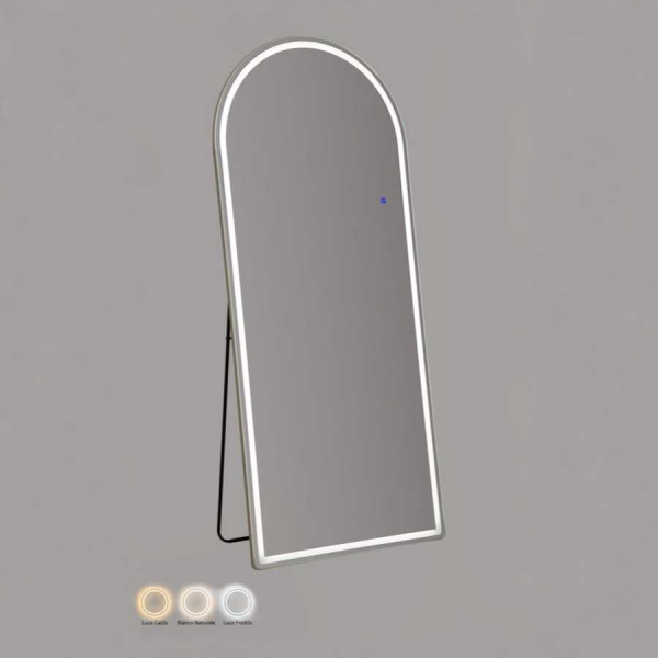 Miroir à poser avec bandeau led Achille 76 x 177 cm - 7