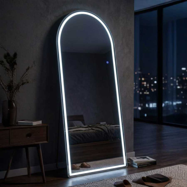 Miroir à poser avec bandeau led Achille 76 x 177 cm - 8