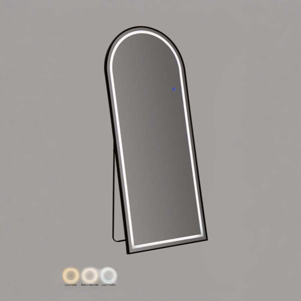 Miroir à poser avec bandeau led Léonie 70 x 170 cm - 7