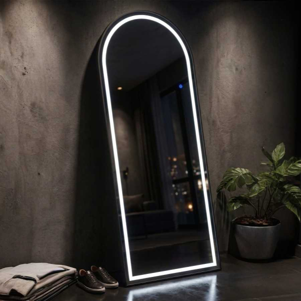 Miroir à poser avec bandeau led Léonie 70 x 170 cm - 8