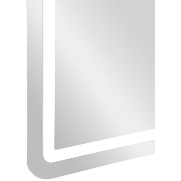 Miroir à poser avec bandeau led 3 couleurs 60 x 3.5 x 80 cm - 6