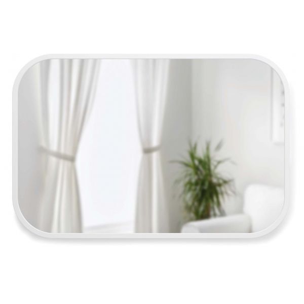 Miroir rectangulaire rebord caoutchouc 61 x 91 cm Hub - 155,90