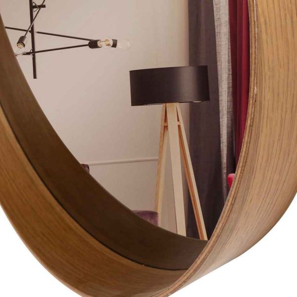 Miroir rond 60 cm Bias - HANAH HOME
