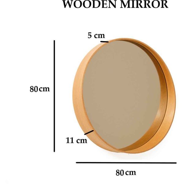 Miroir rond 80 cm Bias - ASI-2703