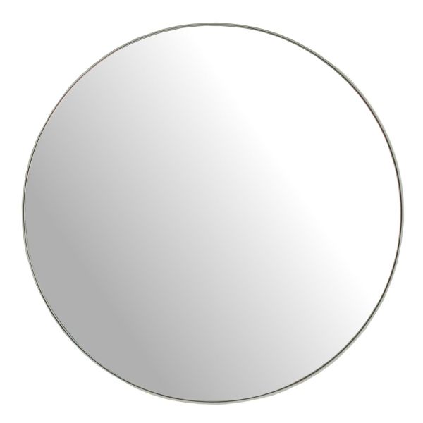 Miroir rond en métal