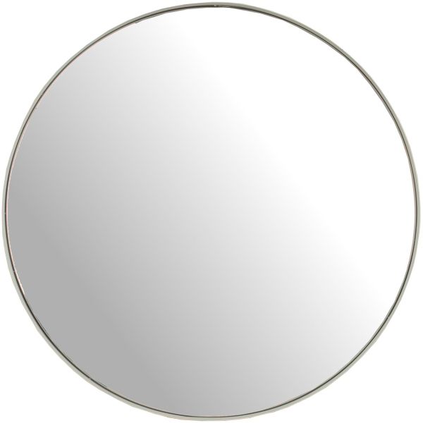 Miroir rond en métal