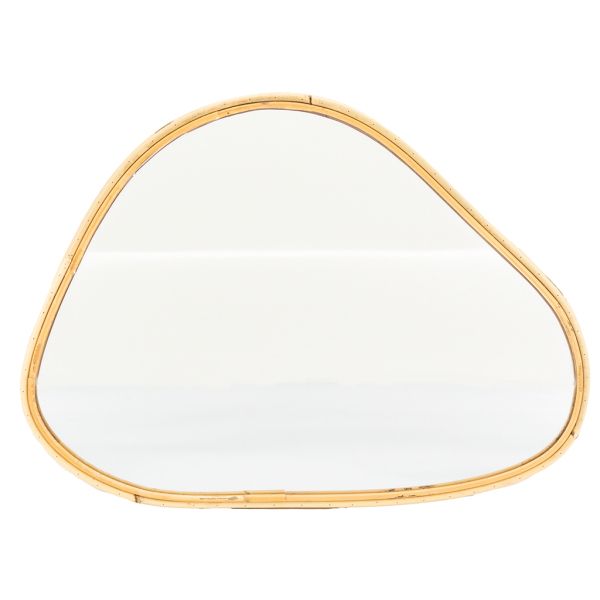 Miroir en rotin Organic - AUB-6714