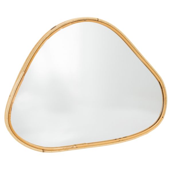 Miroir en rotin Organic