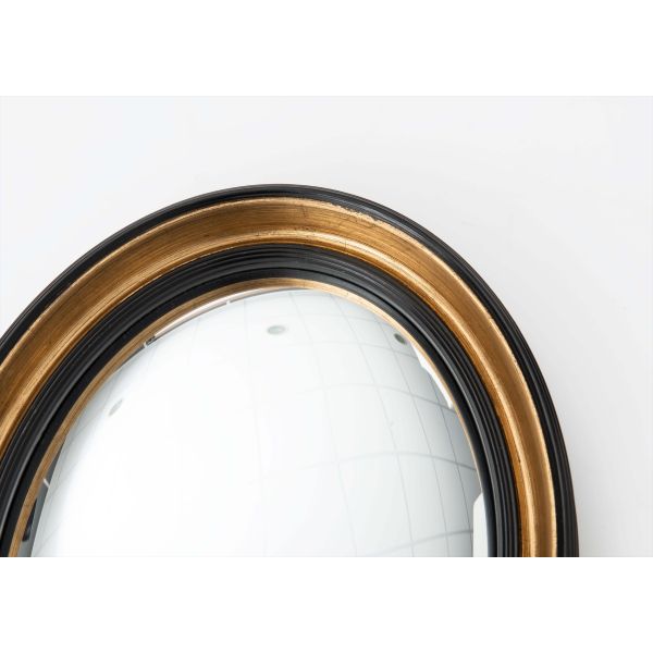 Miroir sorcière ovale 39 x 45 cm - AMA-4899