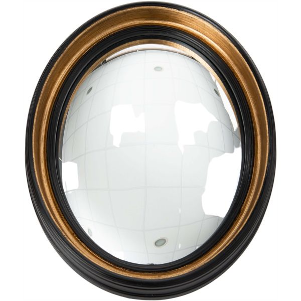 Miroir sorcière ovale 39 x 45 cm