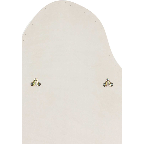 Miroir en tissu beige Louisville 66 x 185 cm - 6