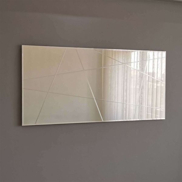 Miroir en verre 130 x 62 cm - 6