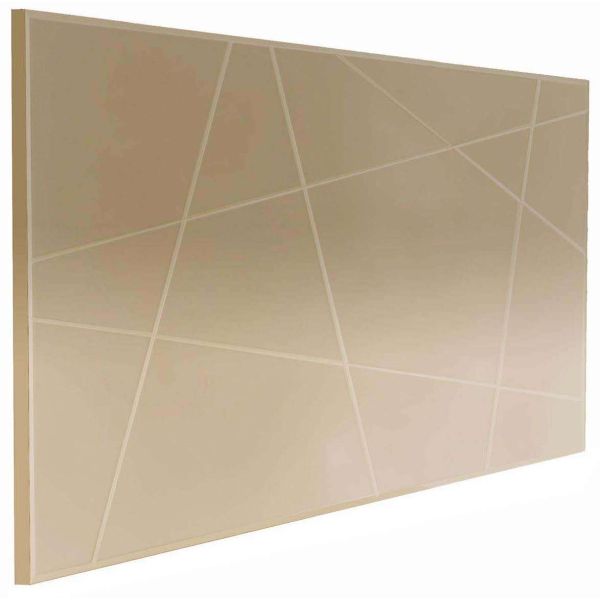 Miroir en verre 130 x 62 cm