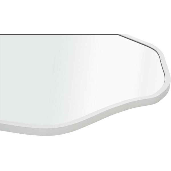 Miroir en verre et MDF 40 x 40 cm Bowed - 5