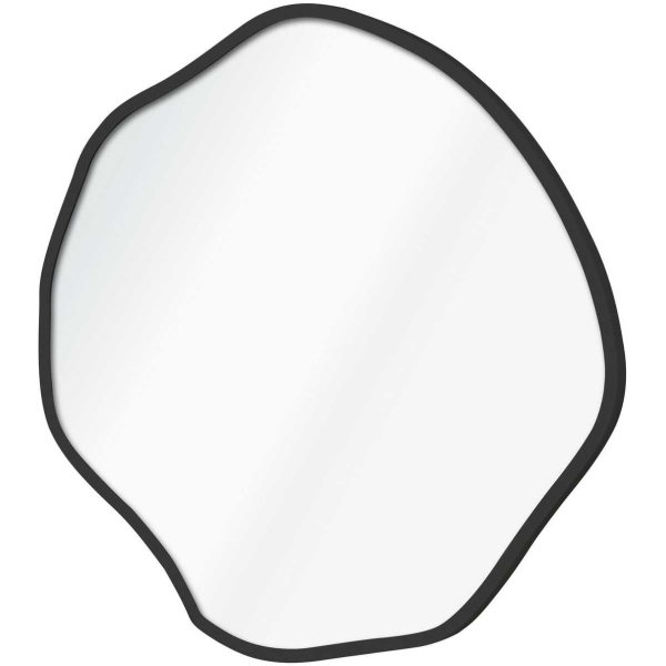 Miroir en verre et MDF 40 x 40 cm Bowed - 69,90