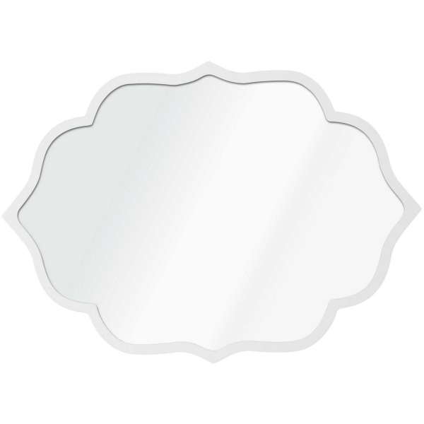 Miroir en verre et MDF 30 x 42 cm Velvet