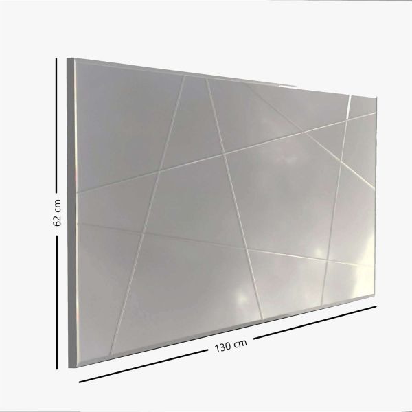 Miroir en verre 130 x 62 cm - ASI-0350