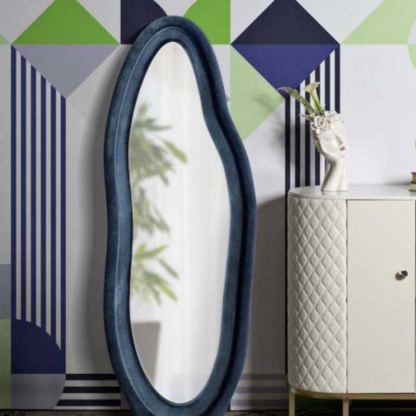 Miroir en verre et tissu Chanel 60 x 41 x 160 cm - MAURO FERRETTI