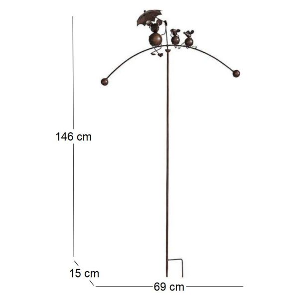 Mobile de jardin en fer - LEG-0135