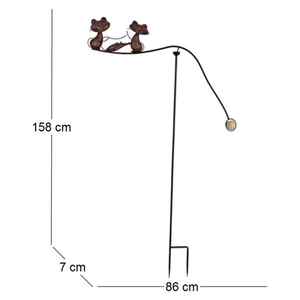 Mobile de jardin en fer - LEG-0340