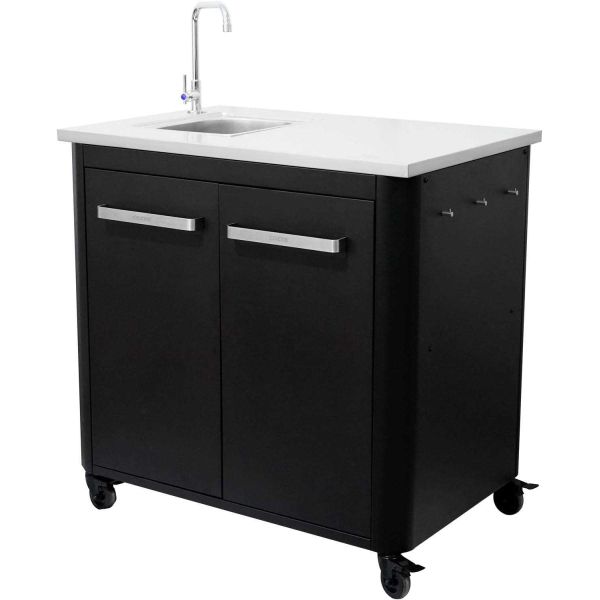 Module cuisine extérieure évier avec plan de travail en inox - BGS-0118