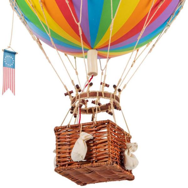 Montgolfière décorative à suspendre Floating the skies 32 x 56 cm - Authentic models