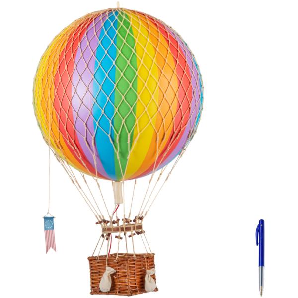 Montgolfière décorative à suspendre Floating the skies 32 x 56 cm - 130