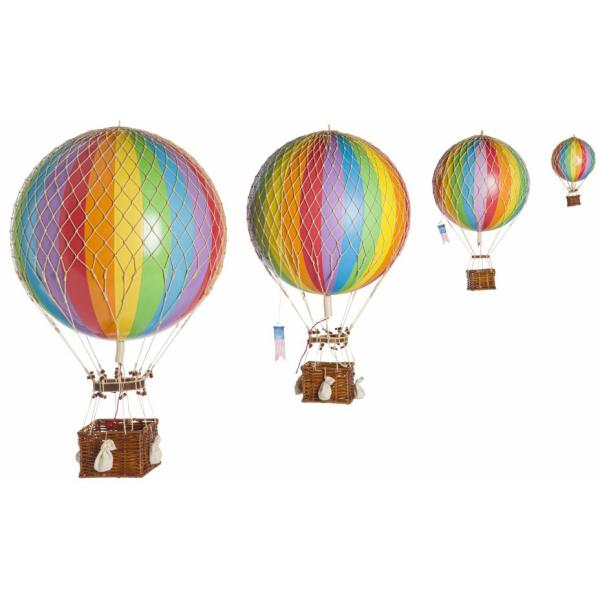 Montgolfière décorative à suspendre Floating the skies 32 x 56 cm - 5