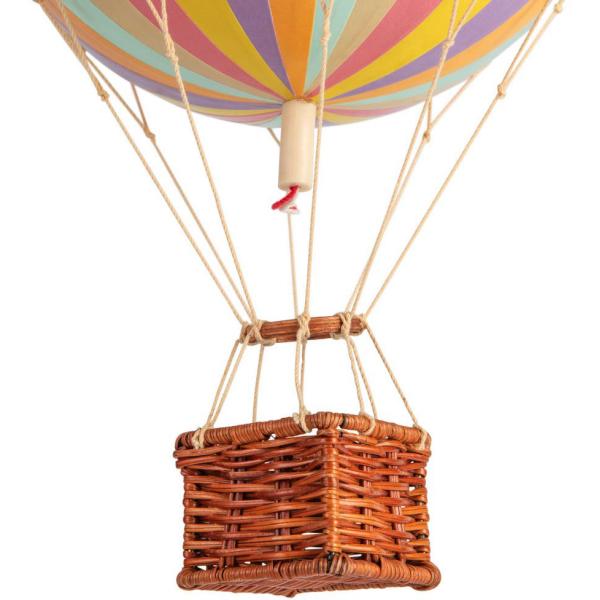 Montgolfière décorative à suspendre Floating the skies 18 x 30 cm - Authentic models
