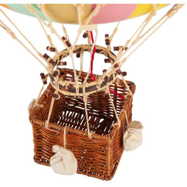 Montgolfière décorative à suspendre Floating the skies 32 x 56 cm - AUT-0111