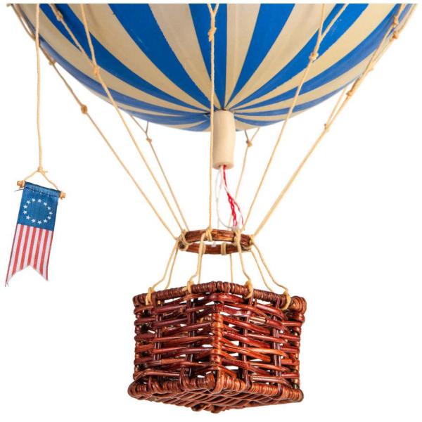 Montgolfière décorative à suspendre Floating the skies 18 x 30 cm - Authentic models