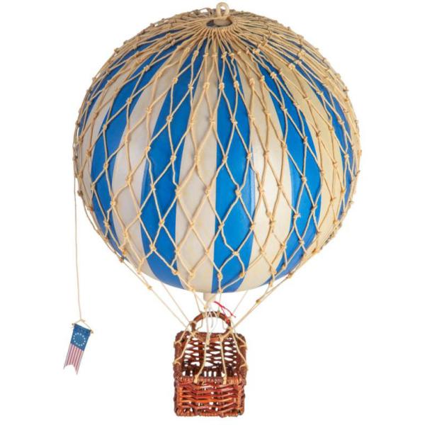 Montgolfière décorative à suspendre Floating the skies 18 x 30 cm - AUT-0105
