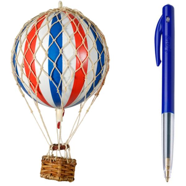 Montgolfière décorative à suspendre Floating the skies 8.5 x 13 cm - Authentic models