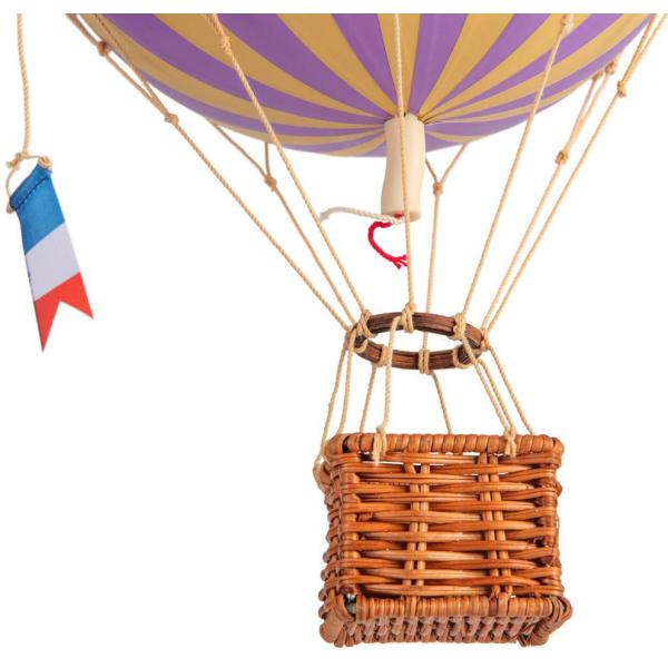 Montgolfière décorative à suspendre Floating the skies 18 x 30 cm - Authentic models