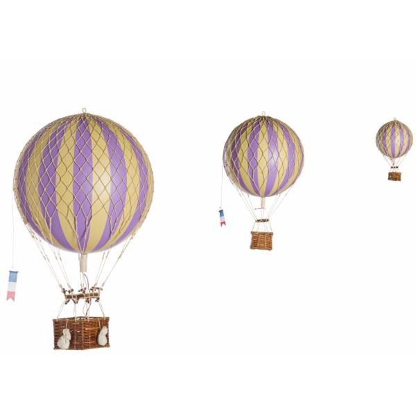 Montgolfière décorative à suspendre Floating the skies 18 x 30 cm - 5