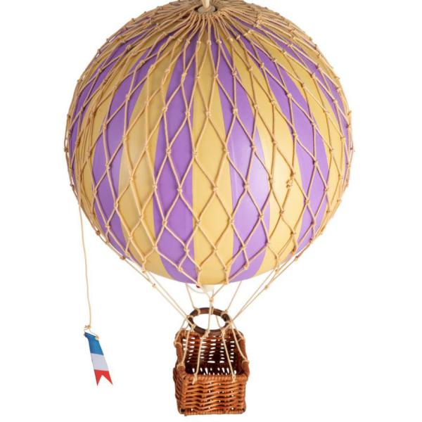Montgolfière décorative à suspendre Floating the skies 18 x 30 cm - AUT-0107