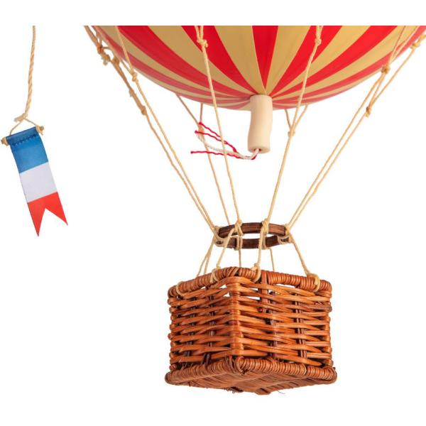Montgolfière décorative à suspendre Floating the skies 18 x 30 cm - AUT-0104