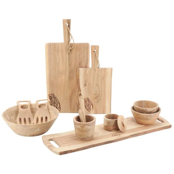 Mortier et pilon en bois d'acacia - 19,90