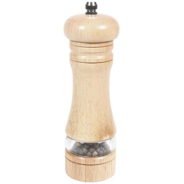 Moulin à poivre et sel en bois d'hévéa - CMP-3728