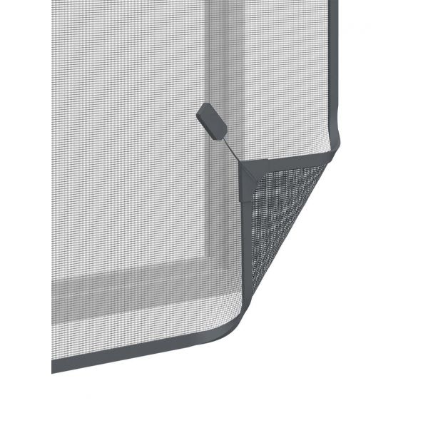 Moustiquaire avec cadre magnétique pour fenêtre anthracite - 29,90