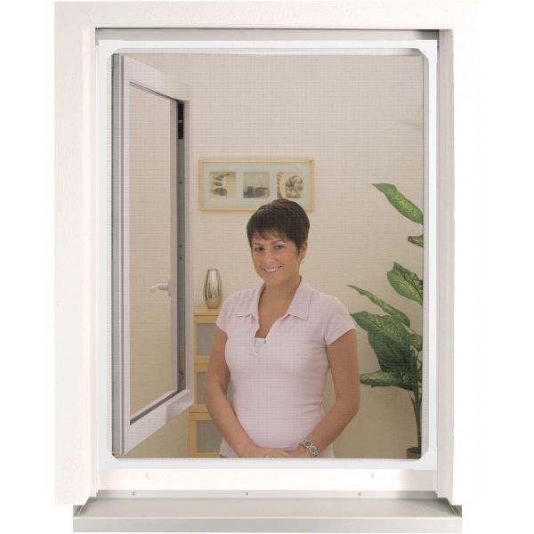 Moustiquaire avec cadre magnétique pour fenêtre blanc - EASY LIFE
