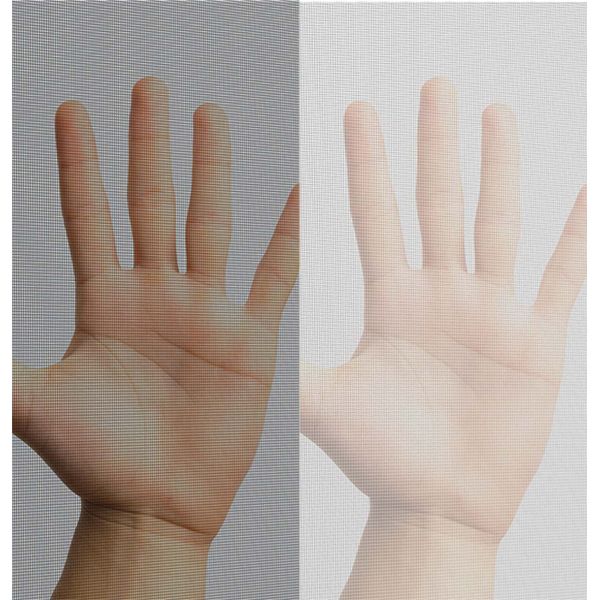 Moustiquaire fenêtre anthracite 18g/m² bande auto-agrippante 7,5 mm (Lot de 3) - 5